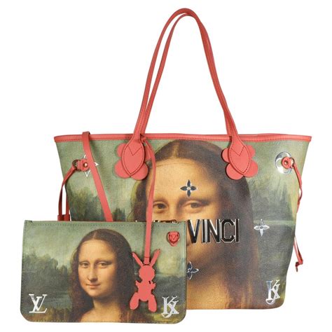 louis vuitton mona lisa neverfull|Louis Vuitton paintings.